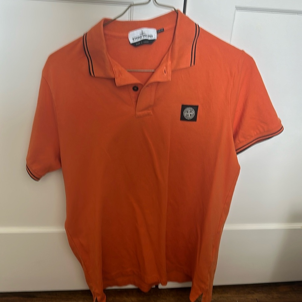 Stone Island Logo Poloshirt (Slim Fit)